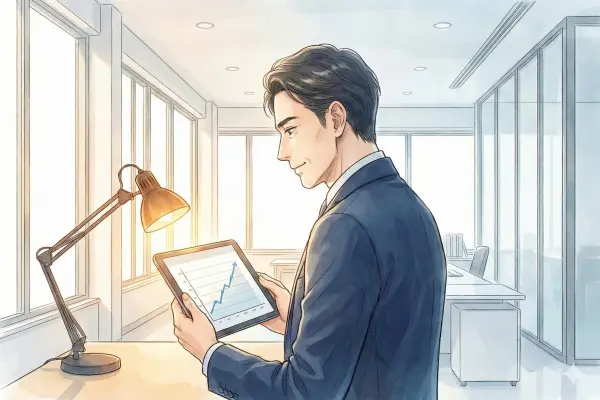 安定・堅実派の投資家イメージ