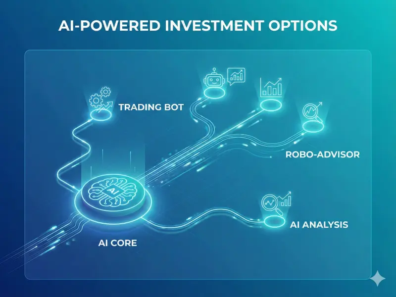 AI時代の投資の選択肢イメージ
